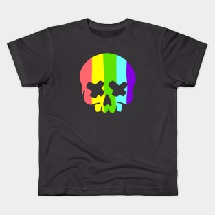 Rainbow Skull Kids T-Shirt